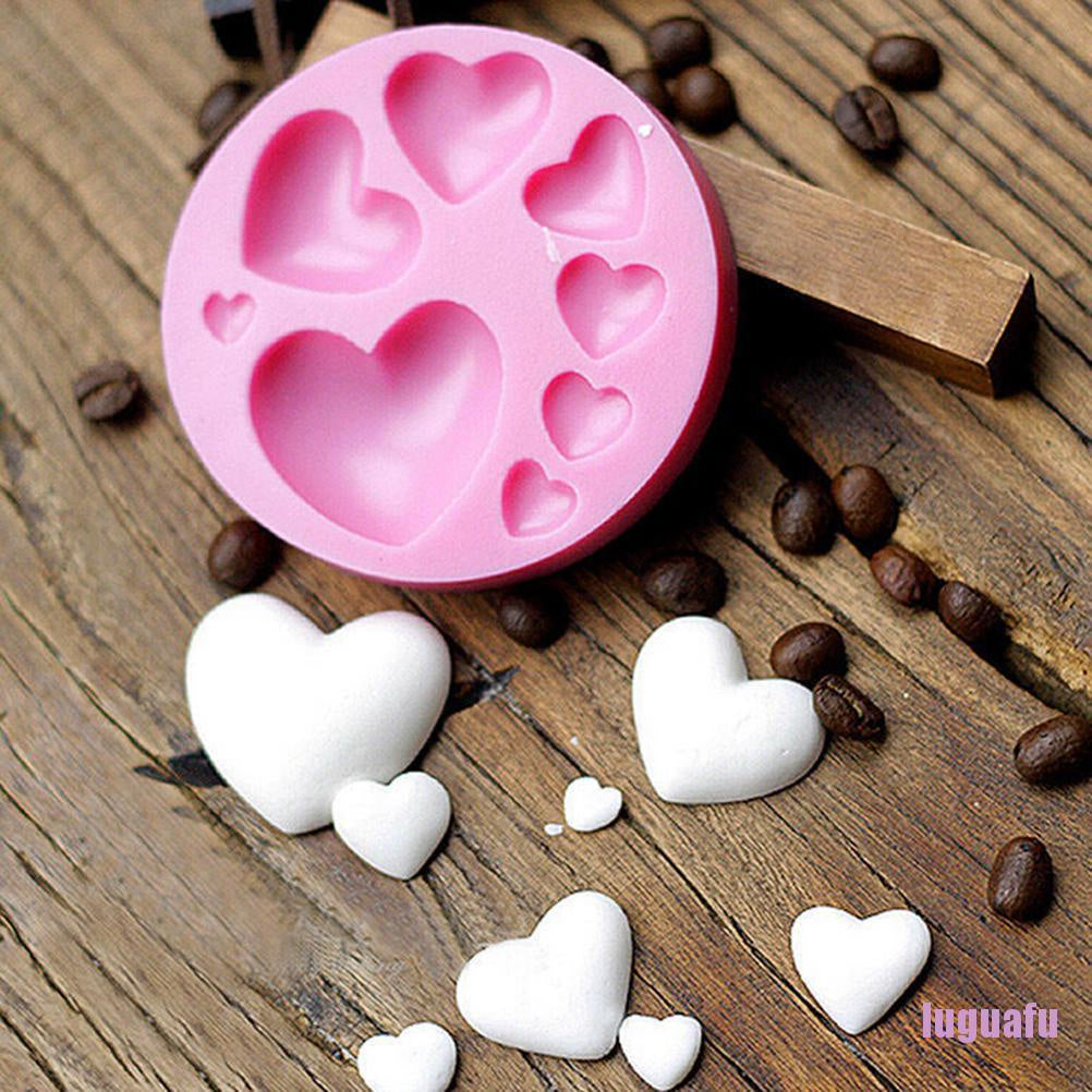Fondant Heart Mould TheChocoSupplies