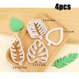 Tropical Leaves Cutter (Set of 4)