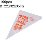 Medium Size Piping Bags | Pack of 100pcs