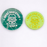 Best Dad Ever | Outbosser Stamp