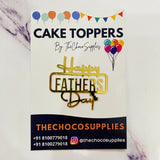 Happy Father's Day | Cake Sticker | Pack of 5pcs
