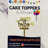 Happy Father's Day | Mini Cake Topper | Pack of 5 