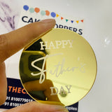 Happy Father's Day | Big Acrylic Coin | Pack of 5pcs