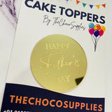 Happy Father's Day | Big Acrylic Coin | Pack of 5pcs