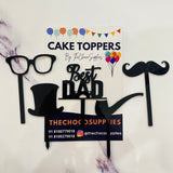 Best Dad Topper | Set of 5 | Father's Day Special