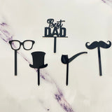 Best Dad Topper | Set of 5 | Father's Day Special