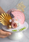 Palm Leaf Cake Topper (Set of 2)