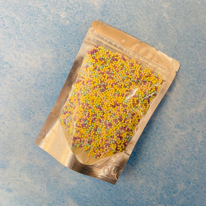 Pastel Matte Finish Mini Pearls | Edible Sprinkles | 100gms
