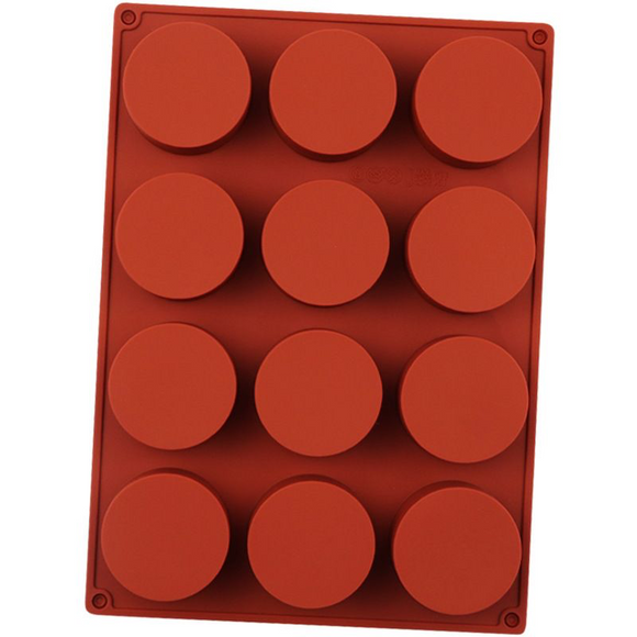 12 Cavity Silicone Oreo Dip Mould