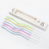 Spiral Candles (Pack Of 6pcs) | Pastel