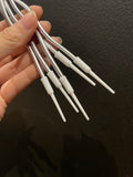 Spiral Candles (Pack Of 6pcs) | Silver