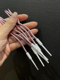 Spiral Candles (Pack Of 6pcs) | Metallic Pink