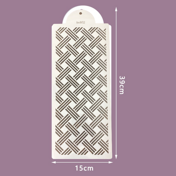 S0035 - Louis Vuitton Cake Stencil - 15cm x 35cm – justbakestore