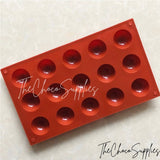 1.5inch - 15 cavity Silicone Dome Mould