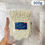 Mix Size White Pearls | Premium Sprinkles | Edible