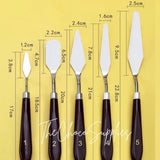 Professional Artist Painting Palette Knives (Set of 5)