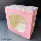 Duo-Floral 1 pound Cake box