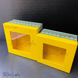 Yellow Hamper Box (Set Of 2)