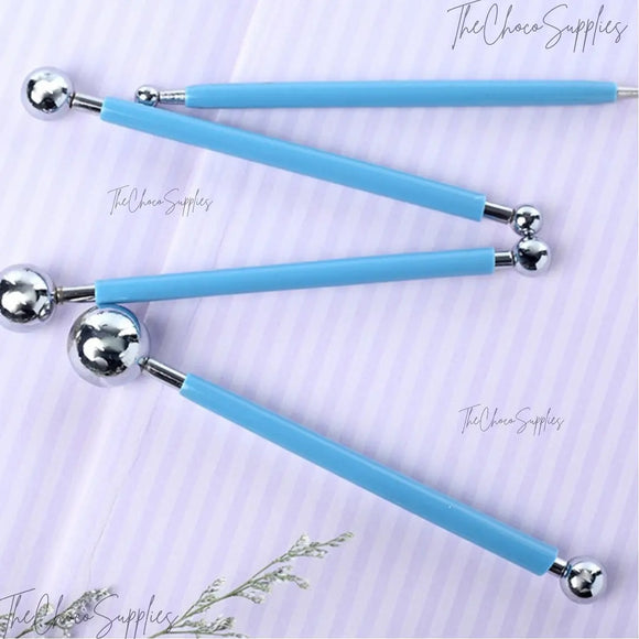 Fondant Metal Ball Tool 4pc set