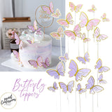 Lavender Butterflies | Cake Decorating Butterflies | Pack of 10 pcs