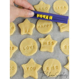 Alphabet Cookie/Fondant Stamp