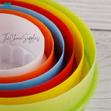 Round Two sided Cookie/Fondant Cutter (Set of 6)