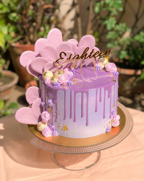 Eighteen Birthday Cake Topper