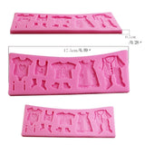 Fondant Baby Clothes Mould (set of 2)