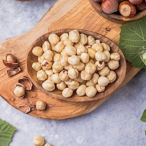 Dry Roasted | Peeled | Ready to eat | Premium Quality Hazelnuts | 100g - 250g - 500g - 1kg |