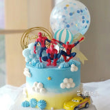 Spiderman Figurine Cake topper| Spiderman Action Figures | Set of 7.