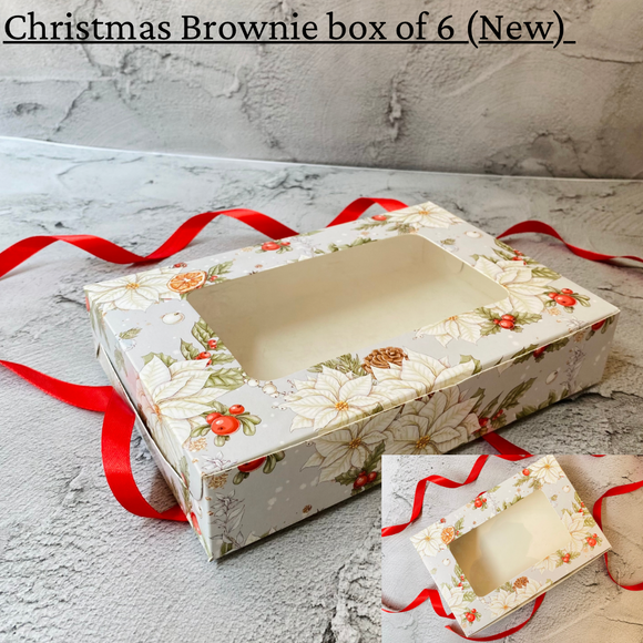 Christmas theme 2.0 | Brownie Box of 6