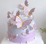 Lavender Butterflies | Cake Decorating Butterflies | Pack of 10 pcs