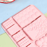 All in One Bar Mould 2.0 | 9 in 1 bar mould | Bubbly , Diamond, Button Medium size mould