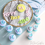 Upper Case Alphabet Fondant Cutter set of 26