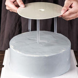 4 Inch Acrylic Disc | Cake Separator / Card | 1 piece