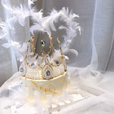 Feather Cake Topper