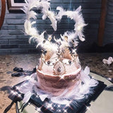 Feather Cake Topper