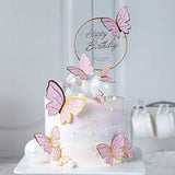 Pink butterflies | Cake Decorating Butterflies | Pack of 10pcs