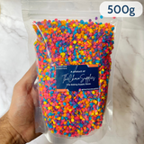 Confetti Big Discs Sprinkles | Rainbow Sprinkles | Edible