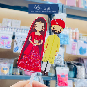 Shaadi Cake Topper | Couple Topper