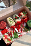 Christmas Theme Brownie box | Brownie Box of 6 | Pack of 10pcs