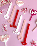 Valentines theme | Cakesicles Sticks | Pack of 25pcs