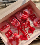 Valentines theme | 6 Brownie box