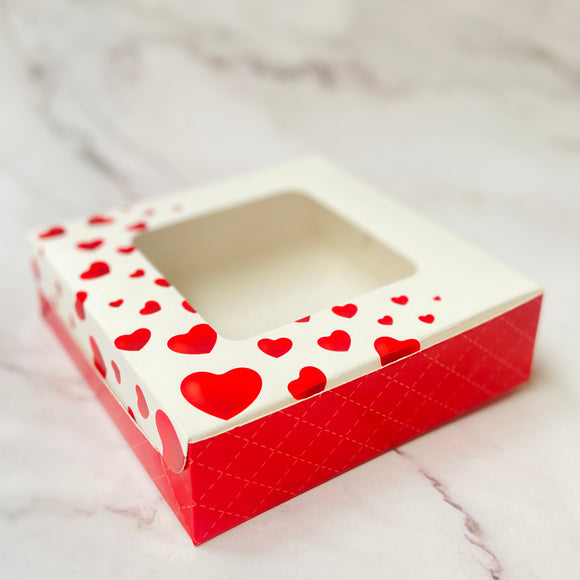 Valentines theme | 4 Brownie Box