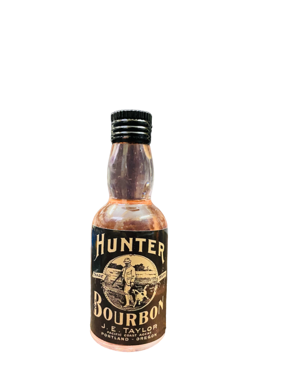 Hunter fake miniature alcohol cake topper 