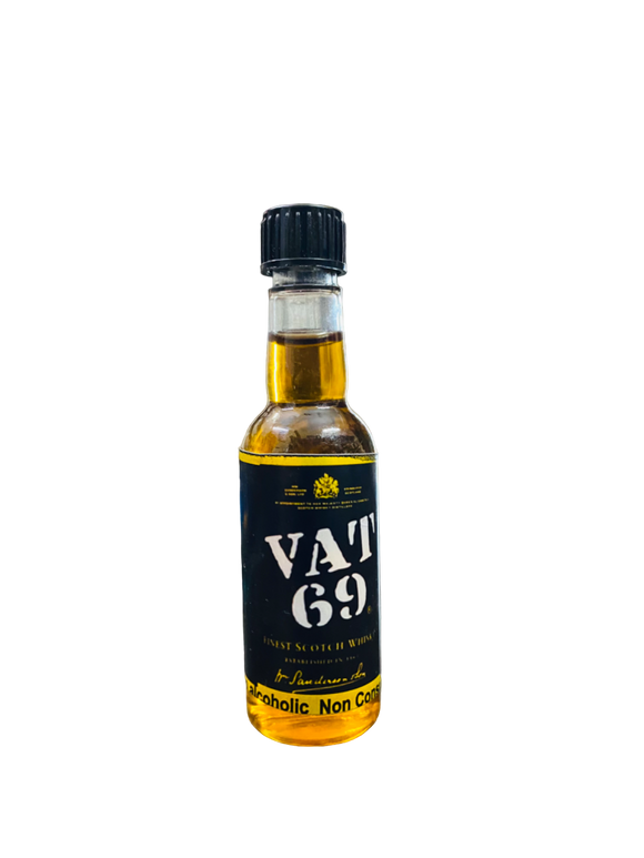 VAT 69 | Fake Miniature Alcohol | Cake topper
