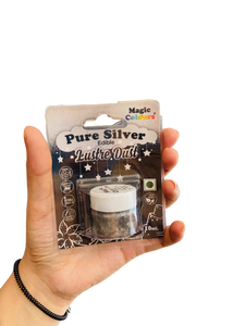 Magic Colours | Pure Silver Lustre Dust | 10ml