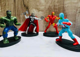 Avengers Cake Topper Figurine | Set of 4 pcs