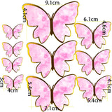 Pink butterflies | Cake Decorating Butterflies | Pack of 10pcs