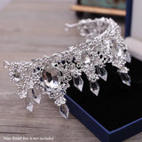 Diamond Studded Crown cake topper